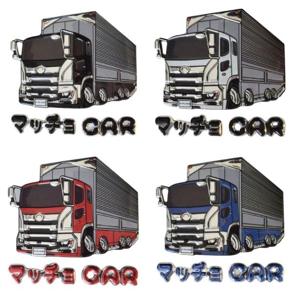 デコステ マッチョCAR ステッカー 日野17プロフィア|トラック用品 カー用品トラック用 トラック...
