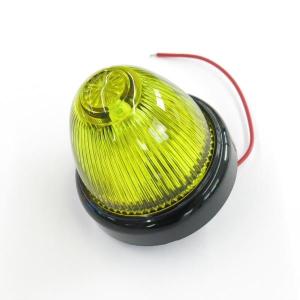 LEDクリスタルEマーカー イエロー DC24V用 トラック用品 JB 日本ボデーパーツ工業 6141340 トラック用マーカーランプ