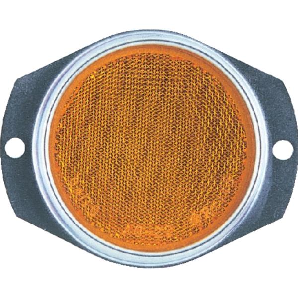 AO-22 大反射鏡 黄|6550224|トラック用品 トラック用 トラック 反射板 反射鏡 保安 ...