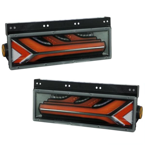 流鏑馬(やぶさめ) LEDテールランプ ノーマルターン仕様 (流れないウインカー) DC24V トラ...