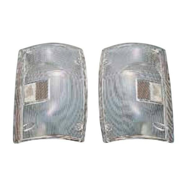 クリアファッションレンズ 左右セット いすゞ H5エルフ 標準/ワイド共用 JET ジェットイノウエ...