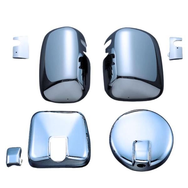 メッキミラーカバーセット4点セット ファイブスターギガ/NEWギガ(ワイパーヒーター付き車用)|57...