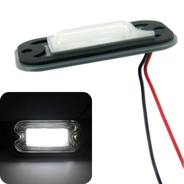 角型マーカーランプ用 LEDユニット 24V ホワイト トラック用品 JET ジェットイノウエ 63...