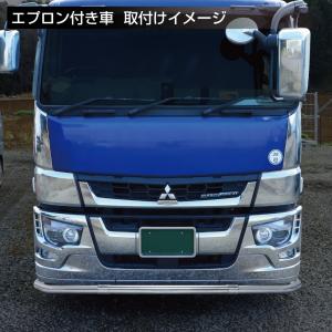 大型用パイプフロントバンパー ふそう 17スー...の詳細画像3