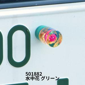 ジェットイノウエ ナンバープレートライセンスボルト 水中花 レッド