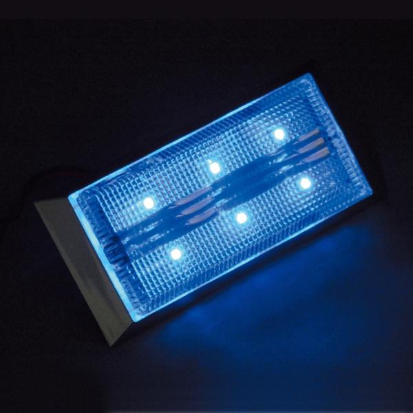 流星 ポイントマーカー シグマ クリアレンズ/LEDブルー 24V トラック用品YAC 槌屋ヤック ...