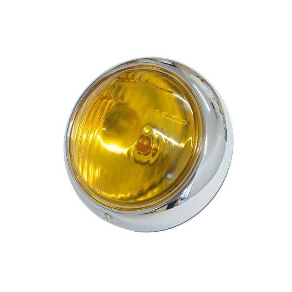 DS-0086Sフォグランプ黄(シングル球仕様 電球無し)(オバQバンパー用ランプ) 代引き不可|ト...