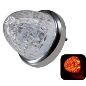 532619 LEDスターライトバスマーカー零(ゼロ) クリアレンズ/紅茶|トラック用品