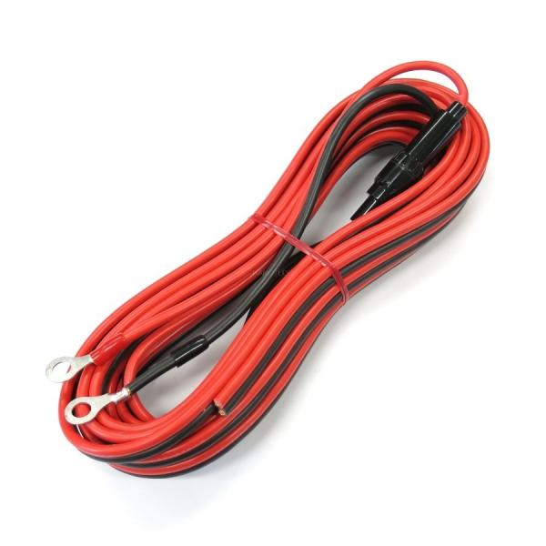 バッテリー電源コード 5.5SQ 30A 8m トラック用品 サンコー電商