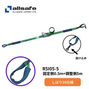 荷締め用品 ラッシングベルト エアラインレール用 ダブルスタッド