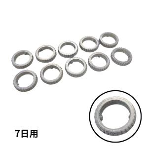 チャート紙圧着リング7日用（10個）762842-020 矢崎総業 6935091 トラック用品 記録紙 押さえ アナログタコグラフ 補修パーツ ヤザキ｜トラック用品貨物堂ヤフー店