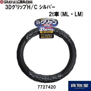 7727420 3Dグリップハンドルカバー シルバー 2t車(ML・LM)|JB日本ボデーパーツ工業|トラック用品