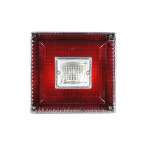 9241365 JB角型テール単体 赤/白 JB日本ボデーパーツ工業