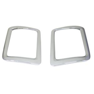 トラック用品 ATS いすゞ11ギガ用 メッキヘッドランプベゼル