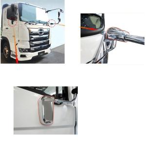 ATS 日野17プロフィア用メッキミラーステーキャップカバー