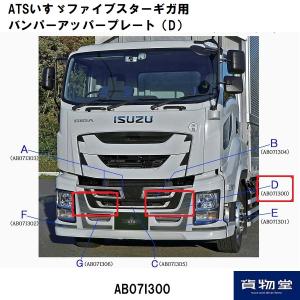 あひ^⁠_⁠^ 60 ファイブスターギガRL AB07I301いすゞファイブスターギガ用バンパーミドルプレートE