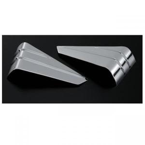 トラック用品 ATS 三菱ふそう07スーパーグレート用メッキクオーターガーニッシュ L&Rセット