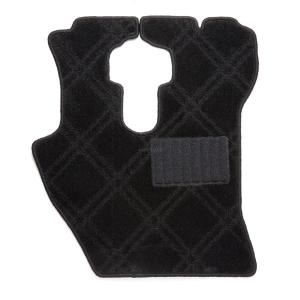 トラック用品 雅ダブルダイヤフロアマット ブラック