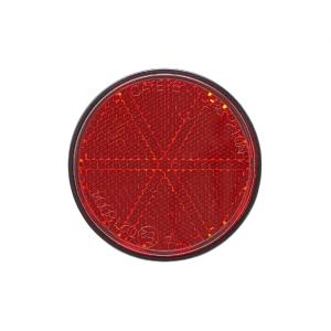 6962097 RR-210N-BTR 丸型レフレクター反射板 1枚組 赤