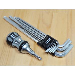 KTC 工具セット 4種類 メガネ・ドライバー・握り物・六角レンチ