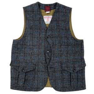 WORKERS ワーカーズ WORKERS Hunting Cruiser Vest 6 oz Indigo Denim