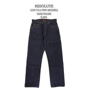 RESOLUTE(リゾルト)〜Lot 714 ONE-WASH (L32)〜 : Amboy - 通販