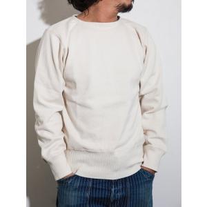WORKERS(ワーカーズ)〜Boatneck Cotton Sweater WHITE〜｜route66amboy