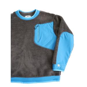 COMFY(コムフィ)〜PRECOLD FLEECE TEE CHARCOAL TURQUOISE〜｜route66amboy