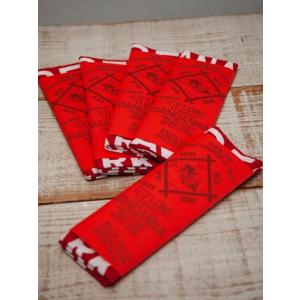 Bo's Glad Rags(ボーズグラッドラグス)〜TENUGUI LONG BANDANNA CRIMSON〜｜route66amboy