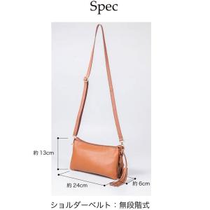 【スカーフプレゼント】 お財布ショルダー 本革...の詳細画像1