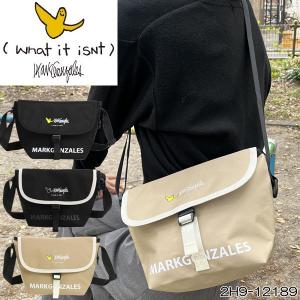 ショルダーバッグ (What it isNt) ART BY MARK GONZALES BACKPACK 2H9-12189 斜め掛けバッグ 肩掛けバッグ 送料無料｜rovel