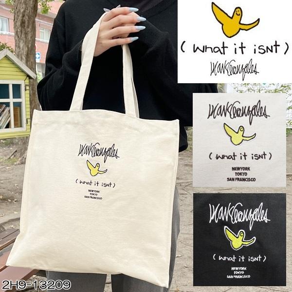 マチ付き トートバッグ (What it isNt) ART BY MARK GONZALES TO...