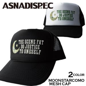 帽子 メンズ キャップ ASNADISPEC/アスナディスペック/プリントメッシュキャップ/as-cap-18｜rowdydog