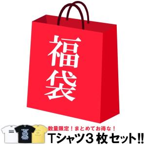 福袋  メンズ Tシャツ TEEシャツ 半袖 3枚セット M L XL XXL アメカジ ストリート系 ファッション