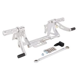 JIN YAO モンキー バックステップ 調整可能 CNC アルミ 適応車種:ホンダ