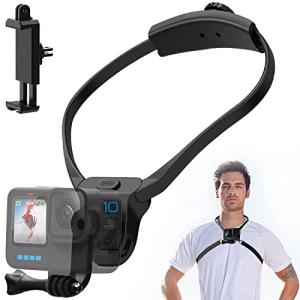 最新 amxus ネックレス式マウント gopro 用のアクセサリー