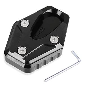 YOUTALLY サイドスタンドキックスタンド プレート パッド エンド スズキ Vストローム250 スズキGW250  スズキGSX250R