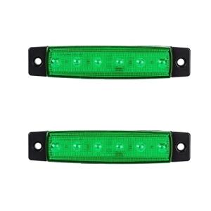 Askelich サイドマーカー ランプ LED 24V 12V トラック デコトラ ドレスアップ 高輝度 防水 IP65 イルミネーション 5