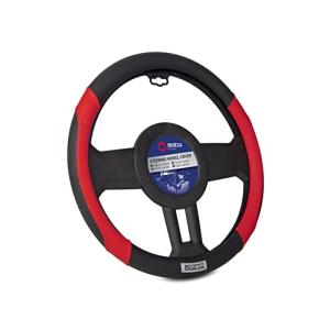 スパルココルサ SPARCO-CORSA ステアリングカバー Mサイズ レッド SPC1113RS_J