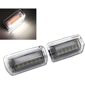 トヨタ レクサス 汎用 LED カーテシランプ 2色タイプ アルファード ヴェルファイア 20系 30系 プリウス 20系