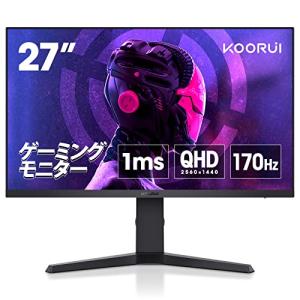 KOORUI ゲーミングモニター 27インチ ディスプレイ IPSパネル