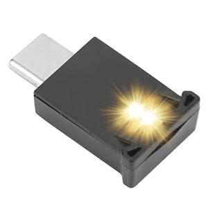 LIKENNY イルミライト USB 雰囲気ランプ Type-C USBナイトライト LED ライト USB給電 簡単取付 車内 8色の変換 軽