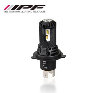 M's Basic by IPF ヘッドライト バイク用 LED バルブ スマートシリーズ 4000K H4 ハロゲンサイズ型 ファン付きモデル