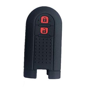 ZIAN ダイハツ 車用 2ボタン スマートキーケース トヨタ ルーミー シリコンカバー 新型タント/新型ムーヴ カスタム LA600S専用設計