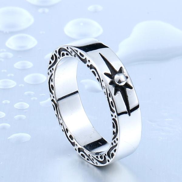リング 指輪 メンズ ステンレス 太陽 インディアンジュエリー ステンレスリング サージカルステンレ...