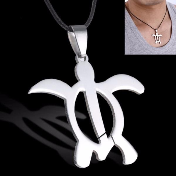 ネックレス ペンダント ハワイアンジュエリー ホヌ 海ガメ ウミガメ 亀 カメ チョーカー マリン ...