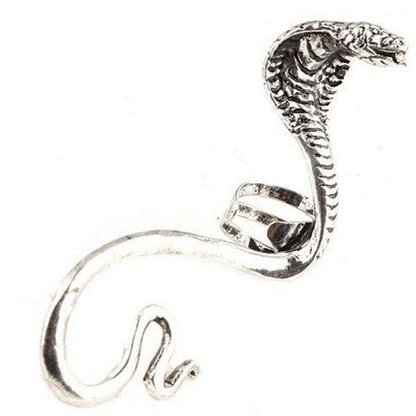 ピアス 蛇 ヘビ スネーク イヤーカフ キングコブラ イヤーラップ メンズ かっこいい カッコイイ ...