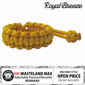 ロイヤルブリーズ パラコード ブレスレット ウェイストランド マックス ベニハナ サバイバル リスト ロープ マルチツール｜royal-breeze