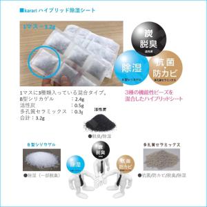 除湿剤 除湿&脱臭シート 2枚入 ハイブリッド...の詳細画像1