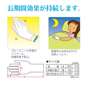 1000円ポッキリ 送料無料 保湿 手袋 スマ...の詳細画像2